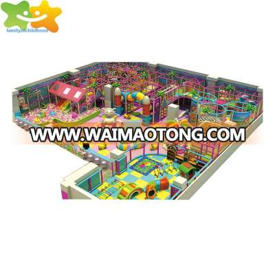 Candy indoor playground maze kids gym equipments for kids