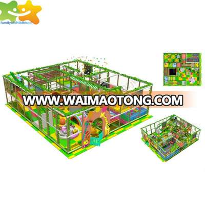 2018 Commercial amusement park indoor plastic jungle gym maze for sale