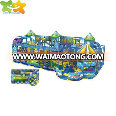 CE ocean theme children Naughty Castle Playground for sale