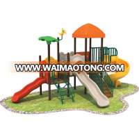 Mini Outdoor playground Equipment Outdoor Plastic slides