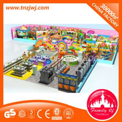 Kids Educational Soft Play Fort Indoor Playground Equipment