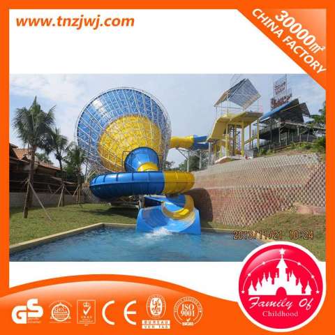 Eco-Friendly Huge Amusement Park Playground Water Park Slide for Sale